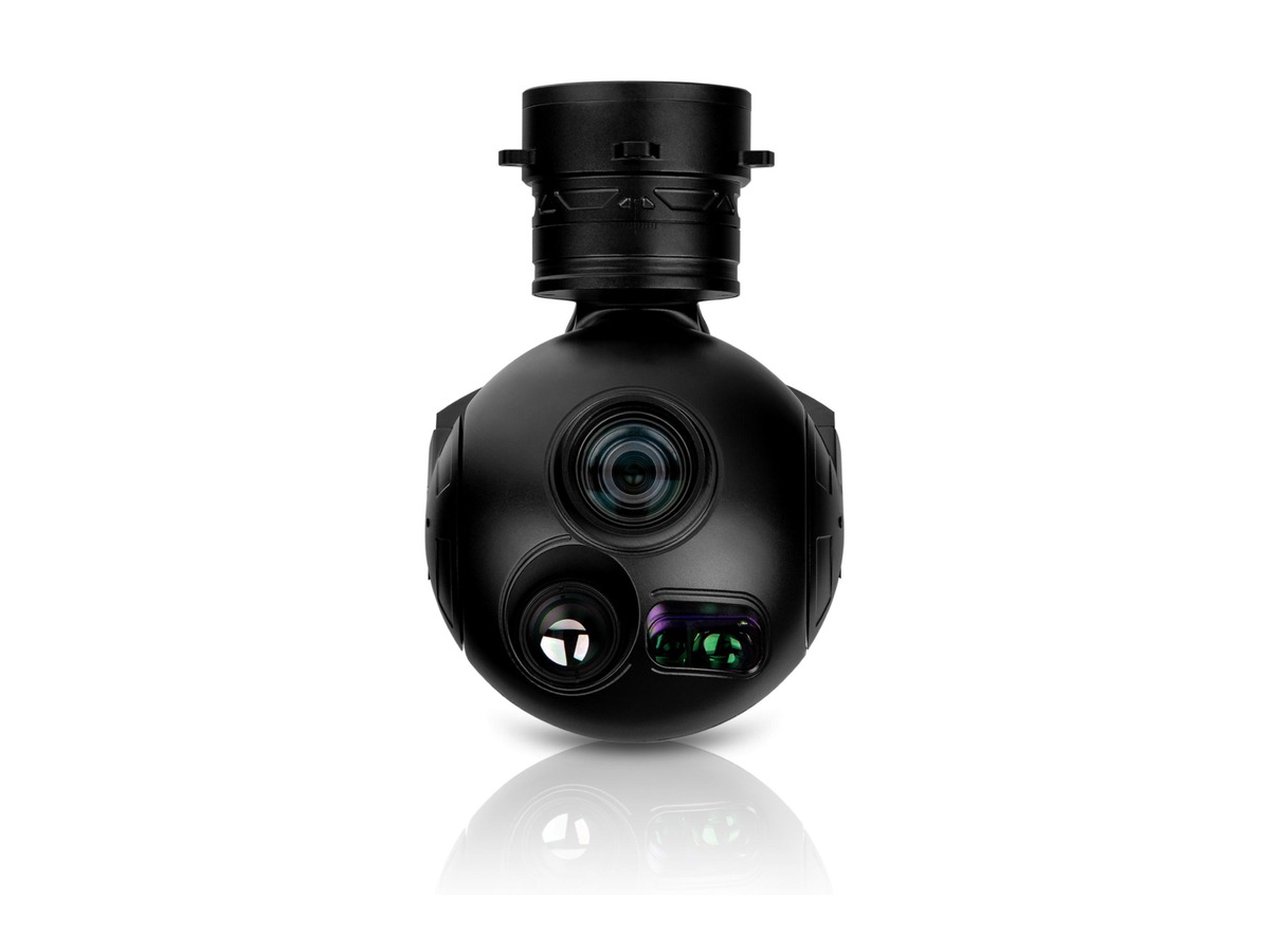 Three-axis triple-sensor gimbal · HQ-100T
