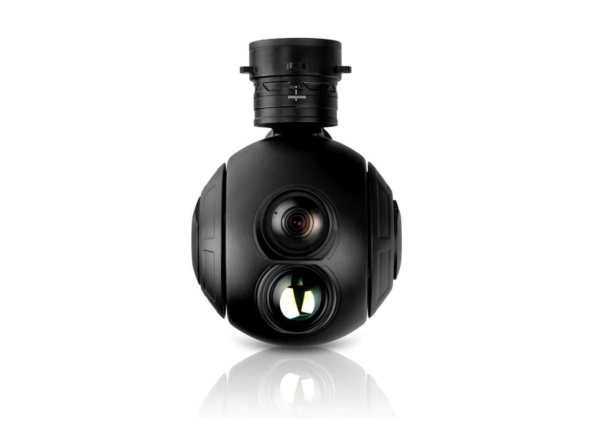 Three-axis dual-sensor gimbal · HQ-125DB