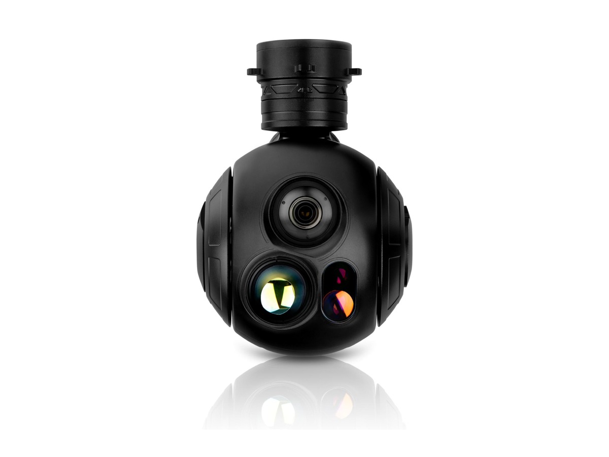Three-axis triple-sensor gimbal · HQ-125TB