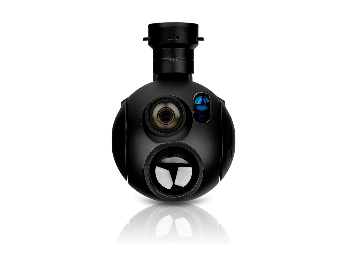 Three-axis triple-sensor gimbal · HQ-135TA