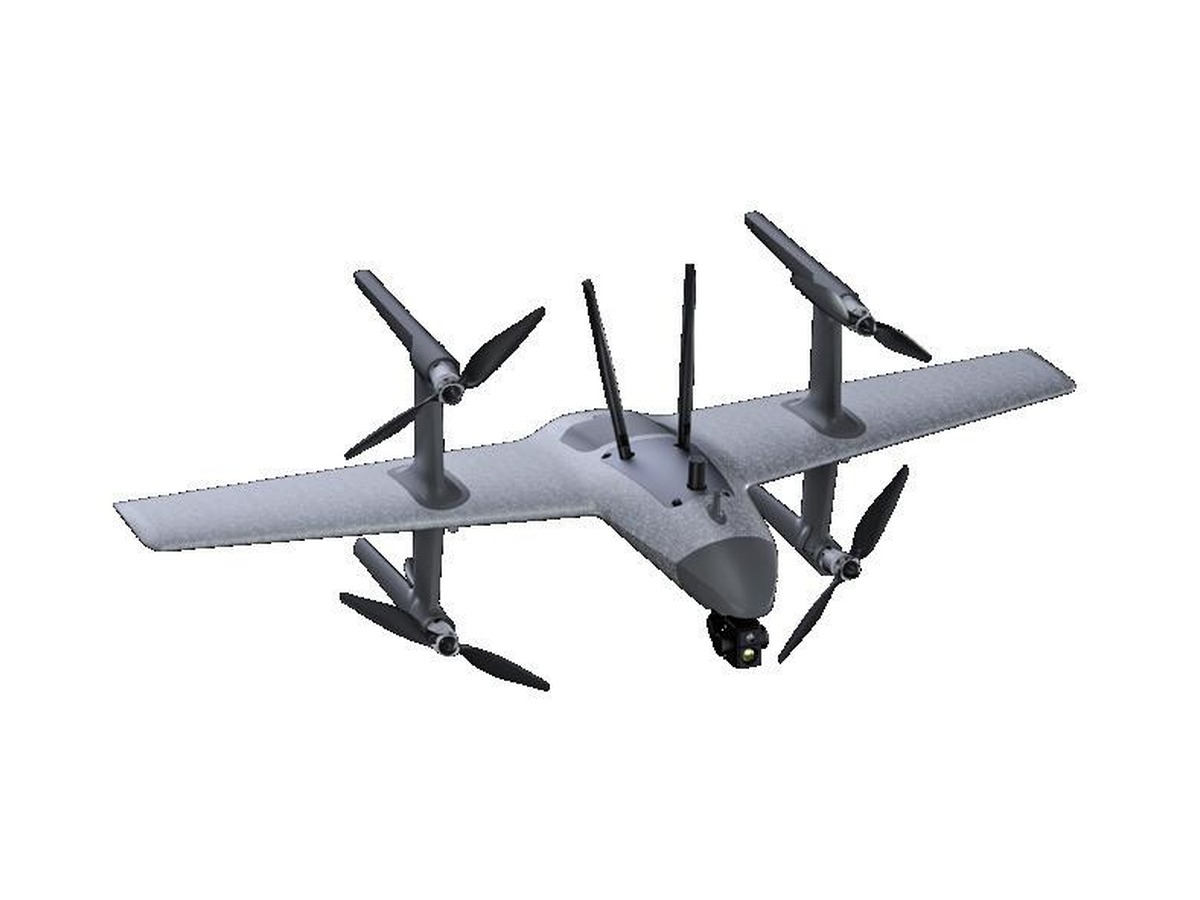 طائرة VTOL ثنائية المستشعرات · VOYAGER-K8T-V2